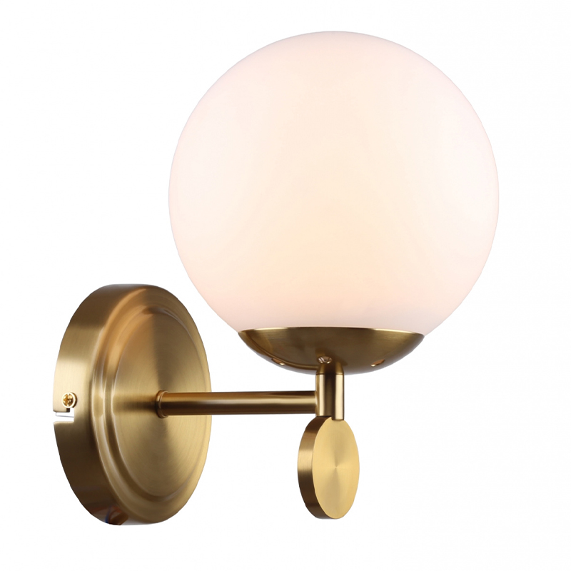 Бра Kyran Wall Lamp Bronze Бронза Белый в Саратове | Loft Concept 