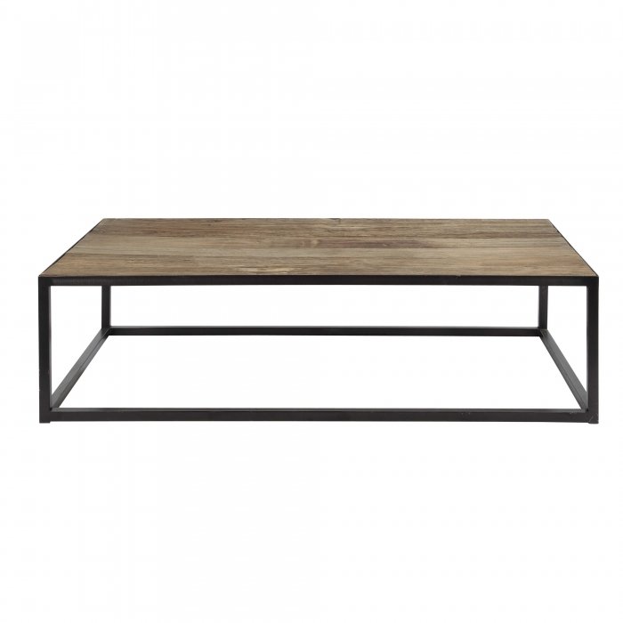 Стол Industrial Minimal Coffee Table 130 Черный в Саратове | Loft Concept 