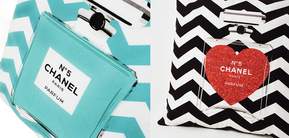 Декоративная подушка CHANEL № 5 - Loft-Concept в Саратове