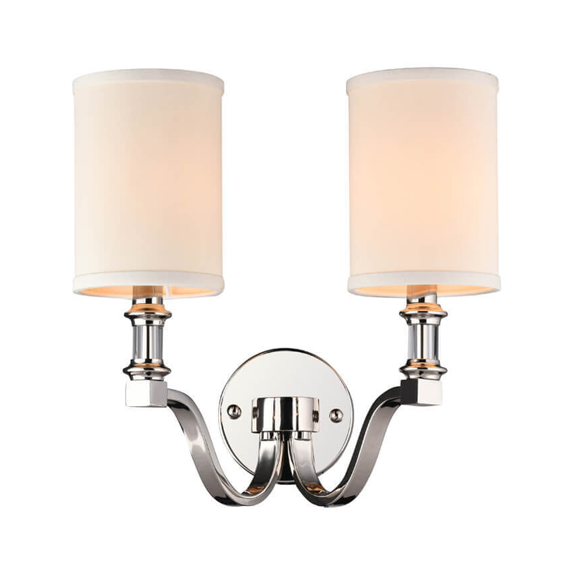 Бра Art Lamp Beige nickel 2 Никель Сатин Бежевый в Саратове | Loft Concept 