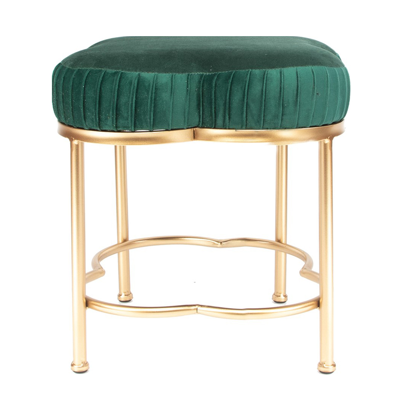 Пуф PUF Frame of Clover зеленый Зеленый Золотой Пуф PUF Frame of Clover зеленый Зеленый Золотой в Саратове | Loft Concept