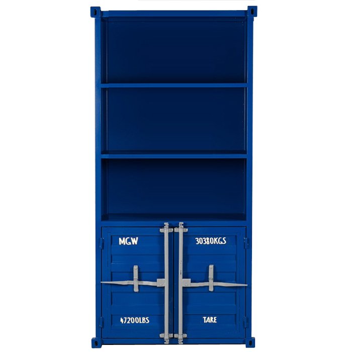 Книжный шкаф Sea Container Bookcase Blue Синий Бирюзовый Зеленый Желтый Оранжевый Красный Белый Серый Черный Книжный шкаф Sea Container Bookcase Blue Синий Бирюзовый Зеленый Желтый Оранжевый Красный Белый Серый Черный в Саратове | Loft Concept