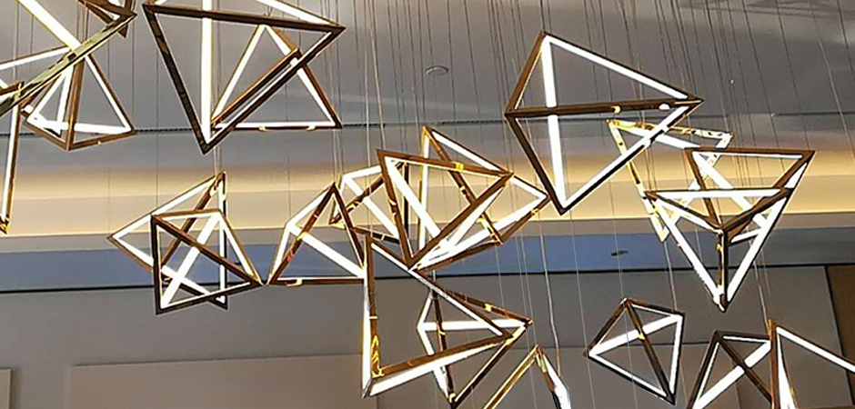 Подвесной светильник Weightless Triangles Подвесной светильник Weightless Triangles - Loft-Concept в Саратове