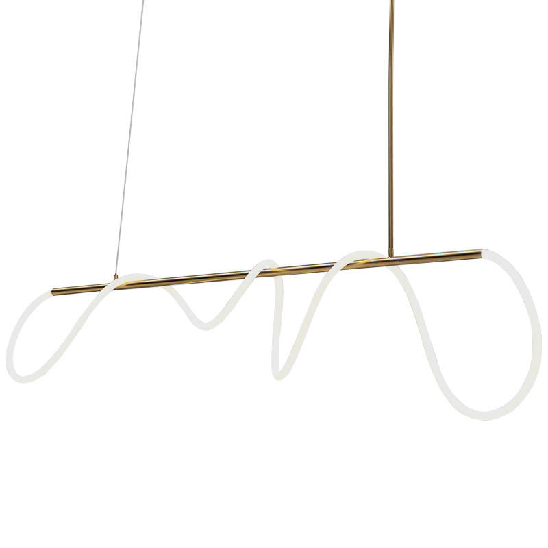 Светильник Luke Lampco Tracer Bar Gold 160 Золотой Белый в Саратове | Loft Concept 