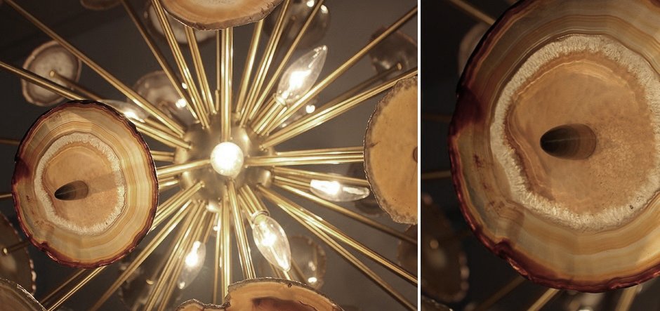 Люстра Agate Burst Chandelier Brass Люстра Agate Burst Chandelier Brass - Loft-Concept в Саратове