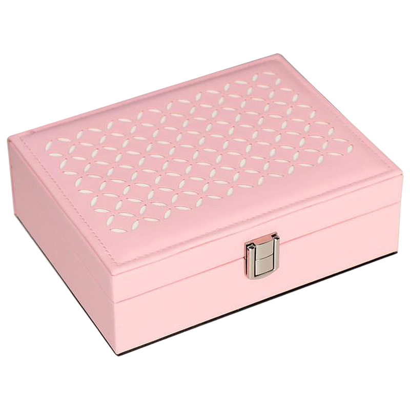 Шкатулка Varda Jewerly Organizer Box pink Розовый в Саратове | Loft Concept 