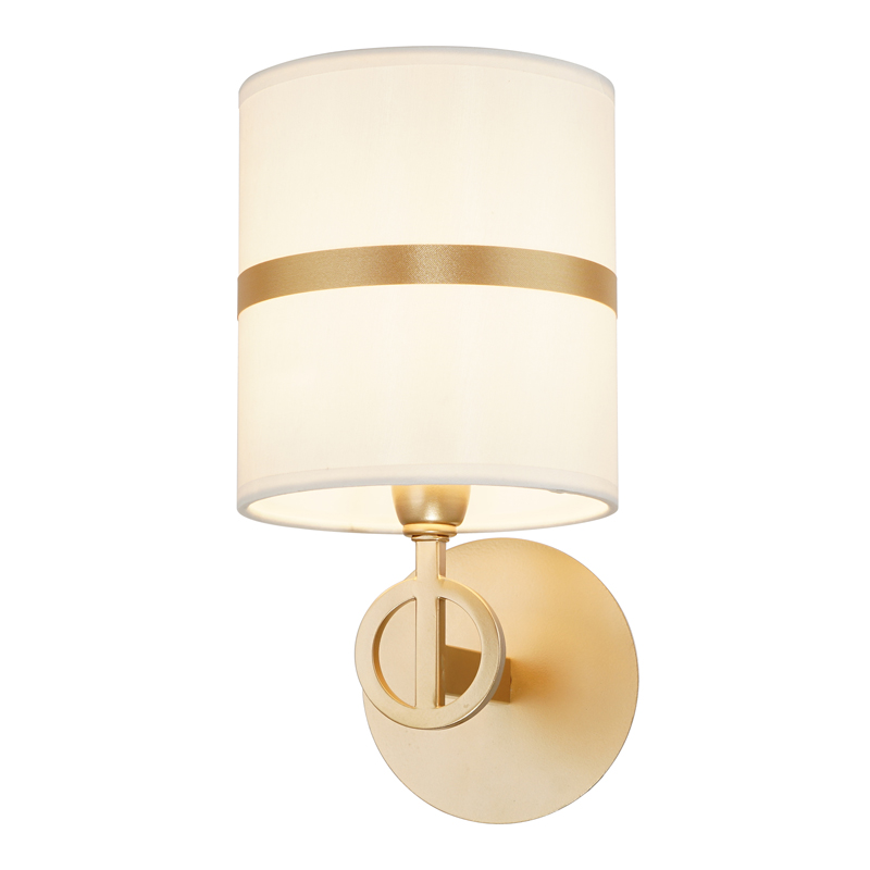 Бра Guenael Sconce Tall Золотой Белый Бра Guenael Sconce Tall Золотой Белый в Саратове | Loft Concept