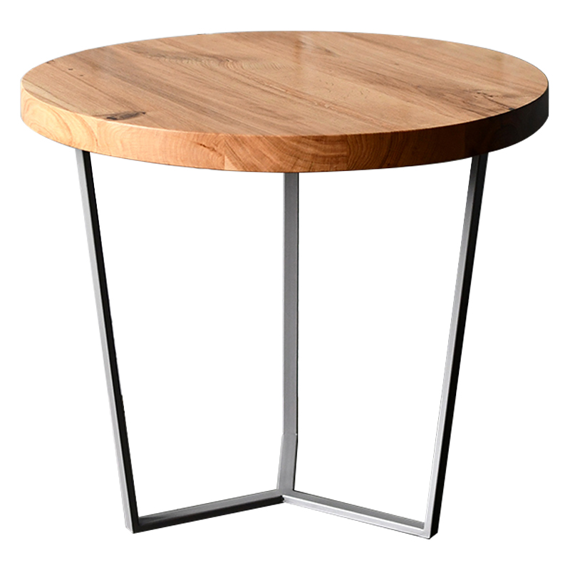 Кофейный стол Morin Industrial Metal Rust Coffee Table Светлый дуб Белый Кофейный стол Morin Industrial Metal Rust Coffee Table Светлый дуб Белый в Саратове | Loft Concept