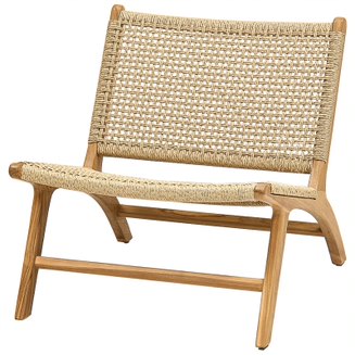 Кресло Wicker Rana lounge Chair Бежевый в Саратове | Loft Concept 