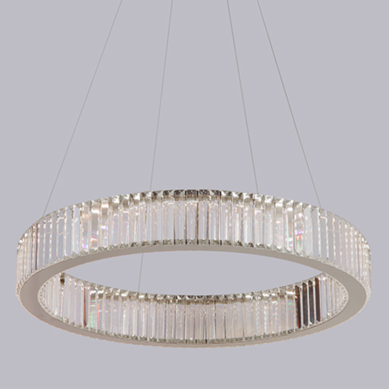 Люстра Crystal Shine Linda Chrome Chandelier Хром Прозрачный (Transparent) в Саратове | Loft Concept 