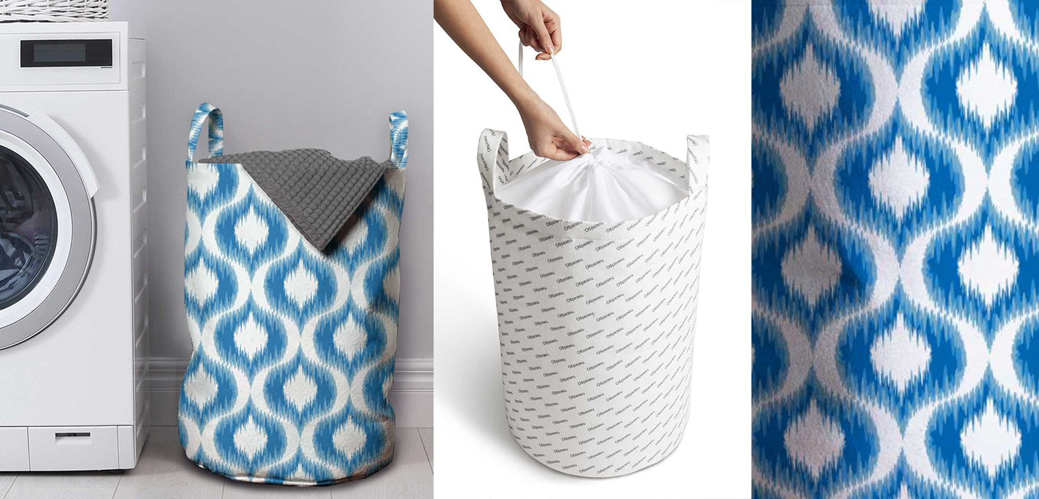 Корзина Blue Ornament Basket - фото