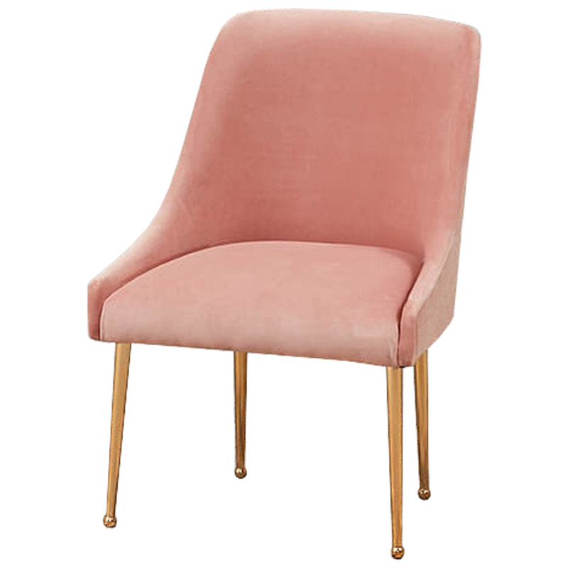 Стул Gormal Stool pink Розовый Золотой в Саратове | Loft Concept 