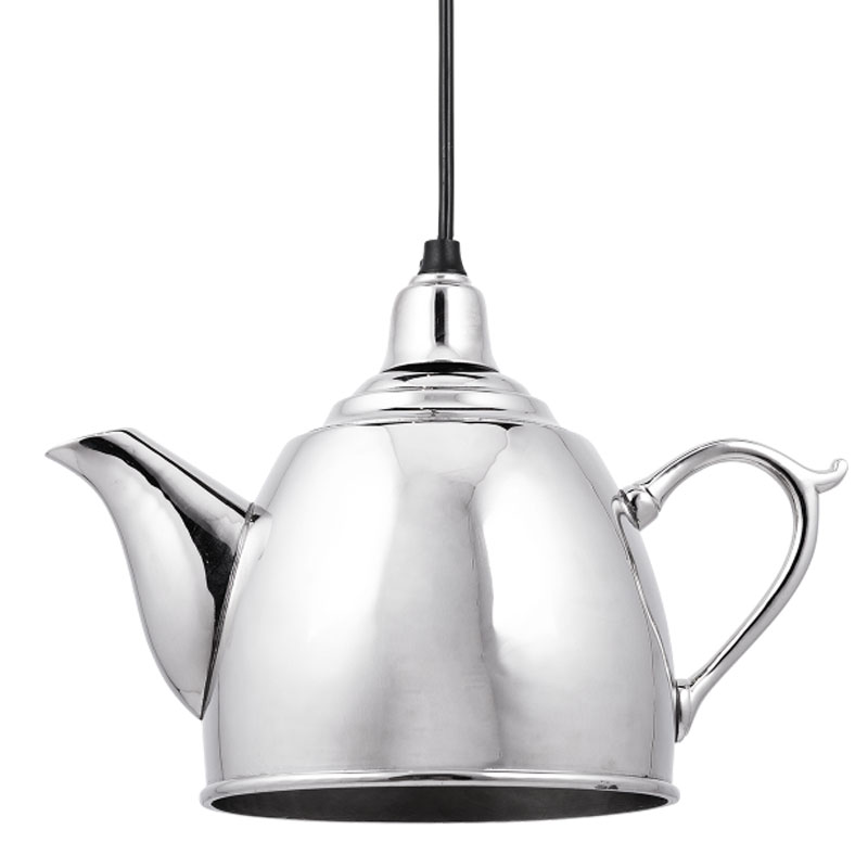 Подвесной светильник Teapot Серебряный в Саратове | Loft Concept 