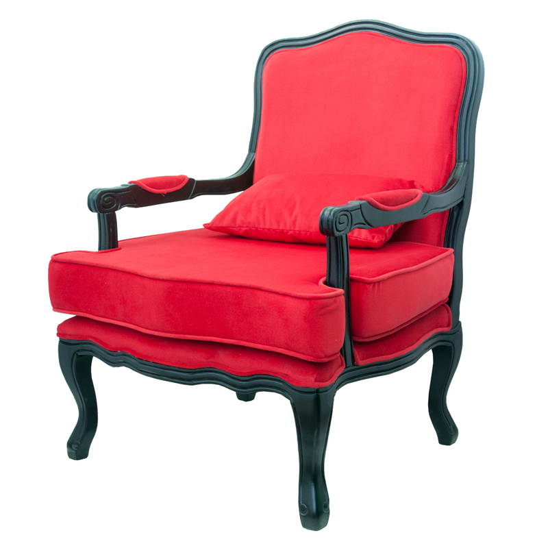 Кресло Harold Chair red Красный в Саратове | Loft Concept 