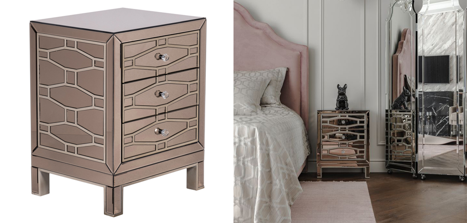 Тумба Mirror Geometry Nightstand Тумба Mirror Geometry Nightstand - Loft-Concept в Саратове