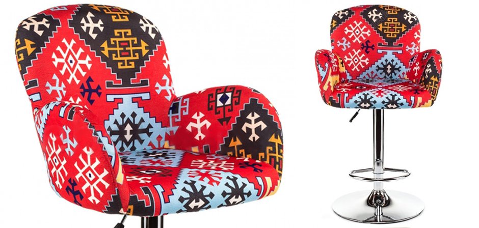 Барный стул Kelim Bar Stool Барный стул Kelim Bar Stool - Loft-Concept в Саратове