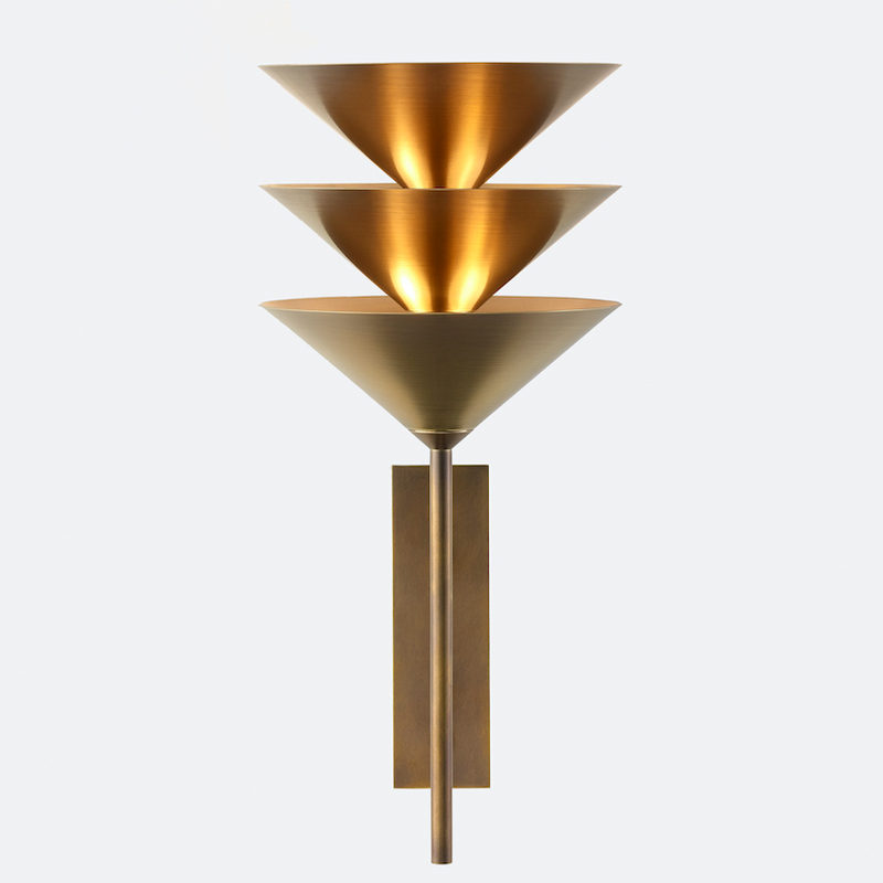 Бра WALL STACK III WALL SCONCE Латунь Бра WALL STACK III WALL SCONCE Латунь в Саратове | Loft Concept