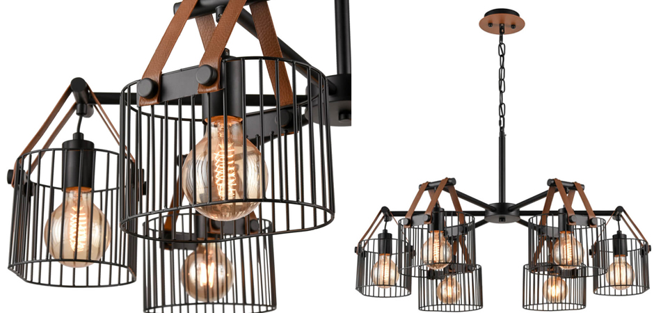 Люстра Cage Wire Color D76 Люстра Cage Wire Color D76 - Loft-Concept в Саратове