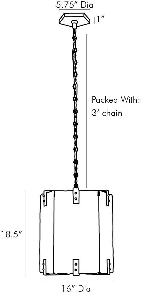 Люстра Arteriors TOMLIN PENDANT в Саратове