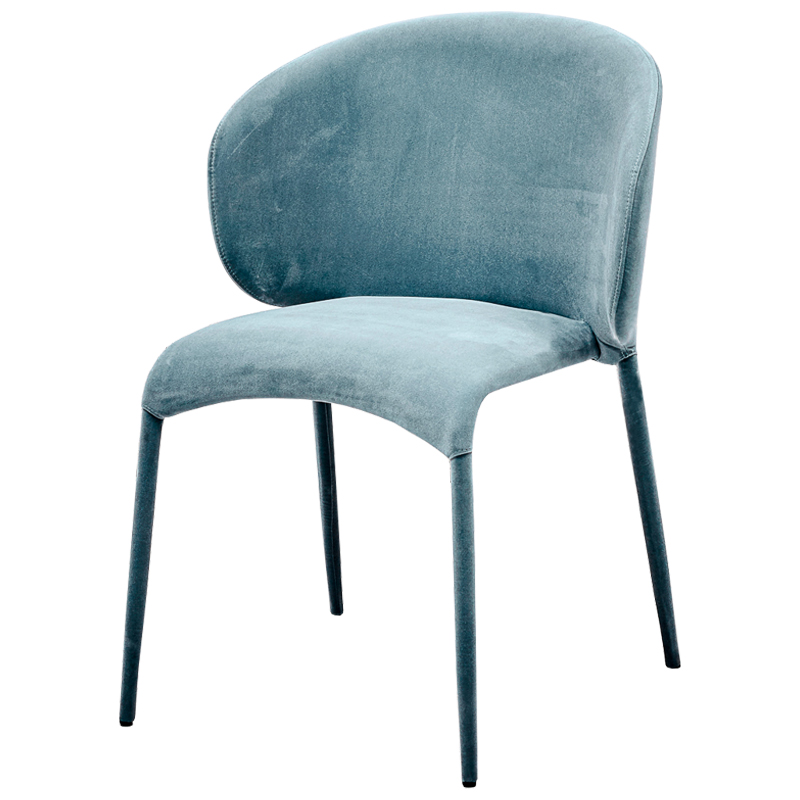 Стул Caroline Stool Pastel Blue Голубой пастельный в Саратове | Loft Concept 