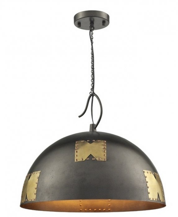 Подвесной светильник Loft Сlincher Steampunk Pendant Wide 4 Черный в Саратове | Loft Concept 