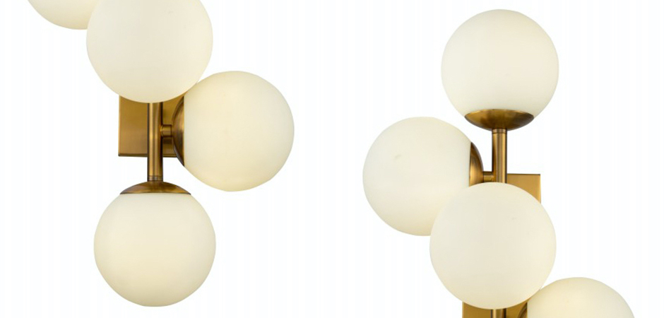 Бра White Balls Sconces Бра White Balls Sconces - Loft-Concept в Саратове