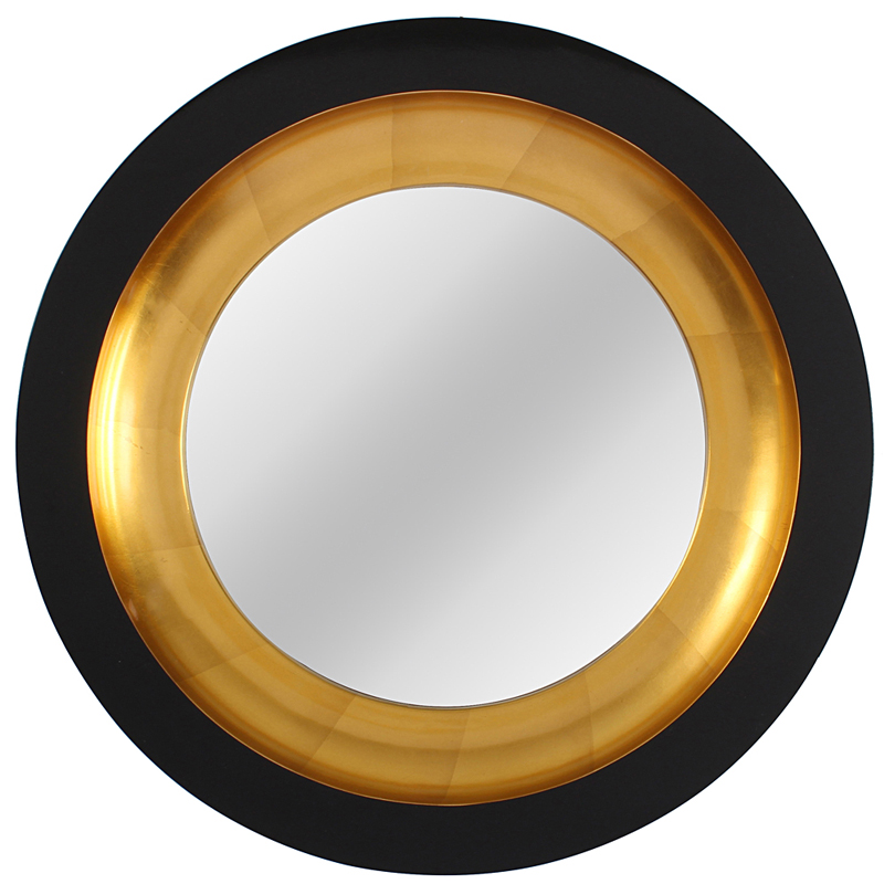 Зеркало Black and Gold Circle Mirror  в Саратове | Loft Concept 