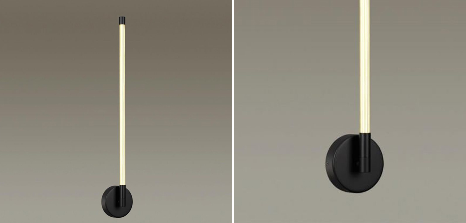 Черное Бра Trumpet tube светодиодное Черное Бра Trumpet tube светодиодное - Loft-Concept в Саратове