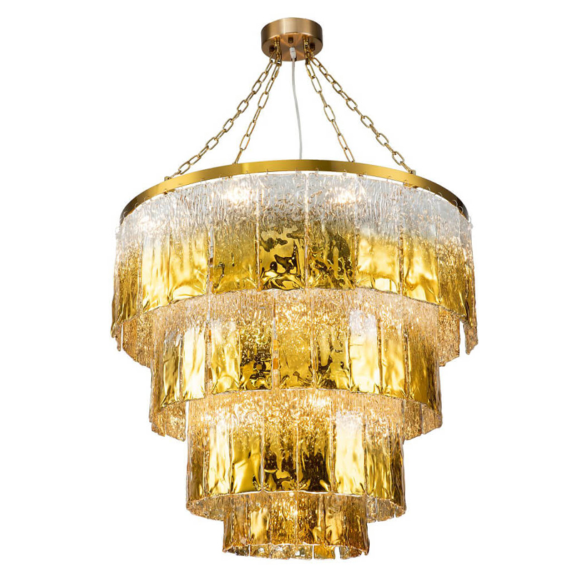 Люстра Golden Ombre Chandelier 61 Золотой в Саратове | Loft Concept 