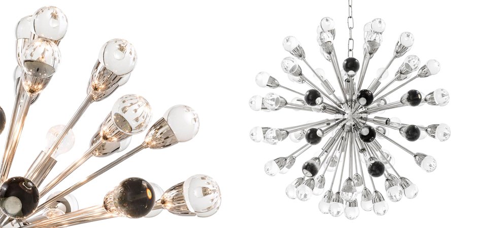 Люстра Chandelier Antares L Nickel Люстра Chandelier Antares L Nickel - Loft-Concept в Саратове