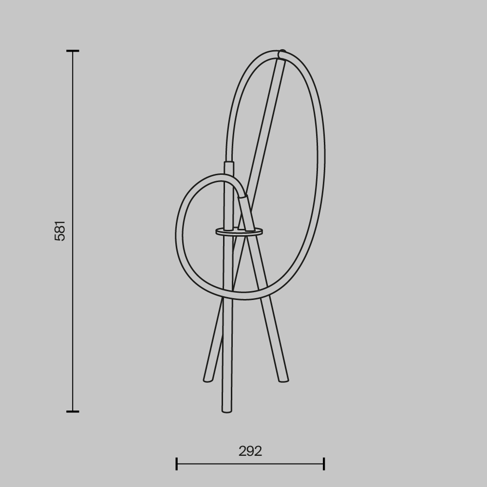 Настольный светильник Crochet Brass 3000К 15Вт в Саратове