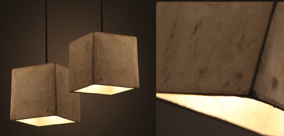 Подвесной светильник Art Concrete Cub Подвесной светильник Art Concrete Cub - Loft-Concept в Саратове