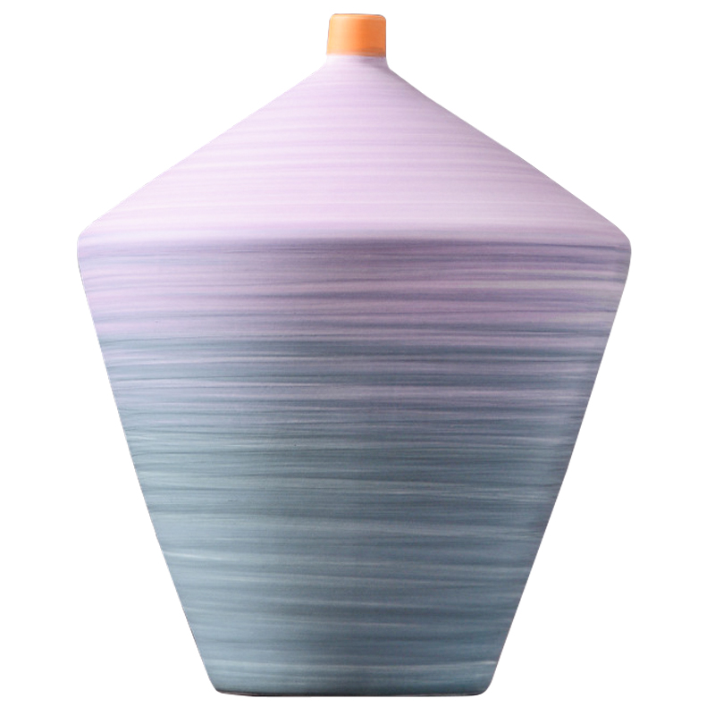 Ваза Gradient Vase 24 Сиреневый Светло-голубой Мульти в Саратове | Loft Concept 