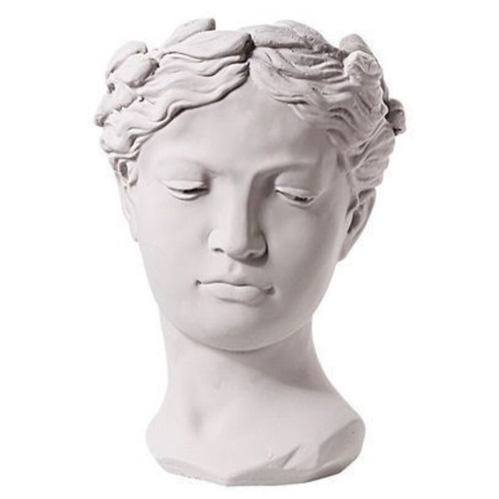 Ваза Female Bust white ivory ( слоновая кость ) в Саратове | Loft Concept 