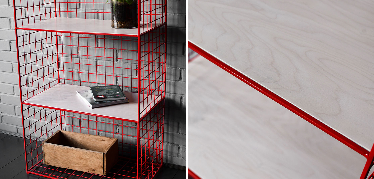 Стеллаж House Industrial Metal Rust Rack - фото №1