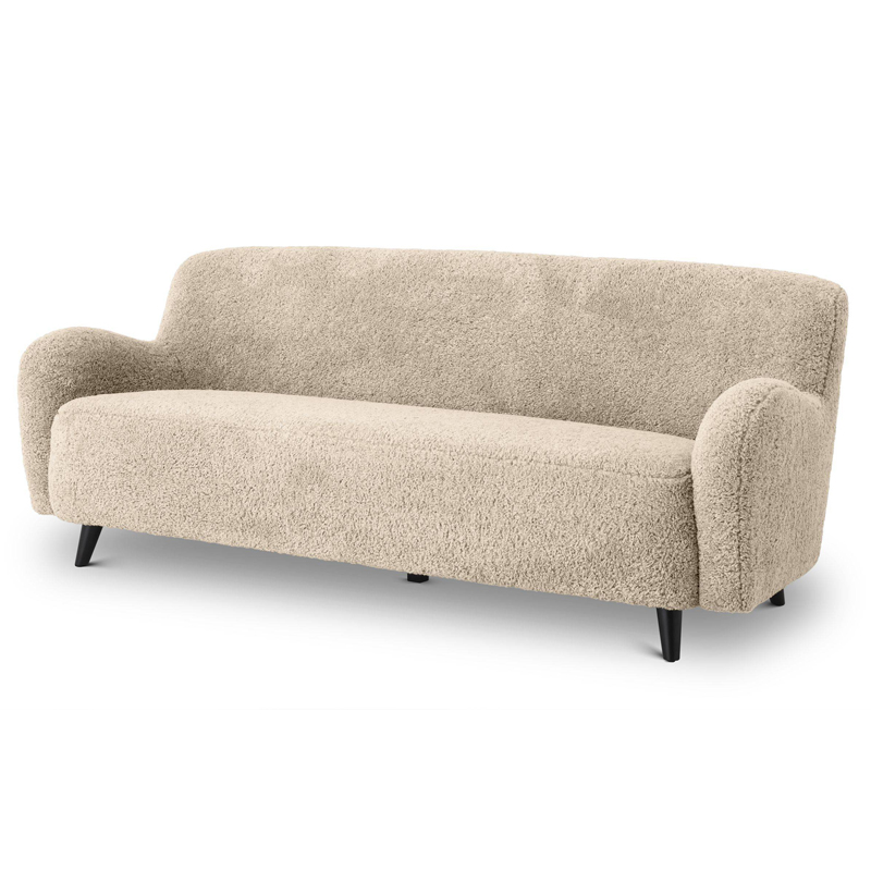 Диван Eichholtz Sofa Svante Песочный Черный в Саратове | Loft Concept 