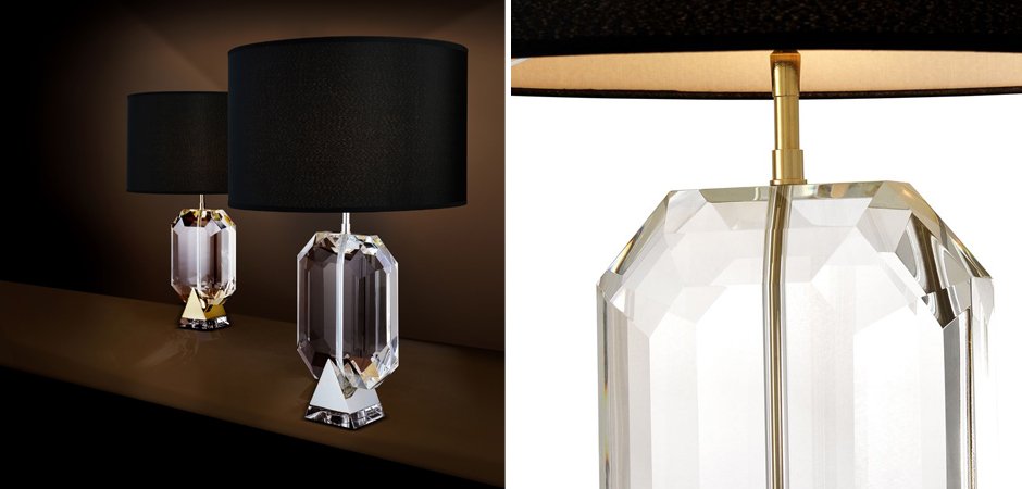 Настольная лампа Eichholtz Table Lamp Emerald Gold & Black Настольная лампа Eichholtz Table Lamp Emerald Gold & Black - Loft-Concept в Саратове