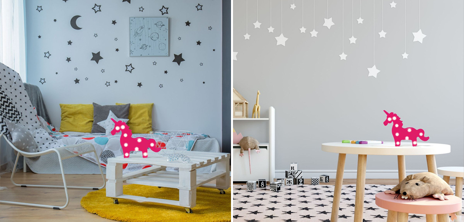 Детский ночник Розовый единорог Детский ночник Розовый единорог - Loft-Concept в Саратове