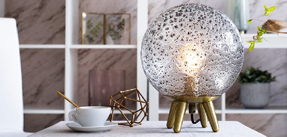Лампа Retro Ball Table Lamp Лампа Retro Ball Table Lamp - Loft-Concept в Саратове