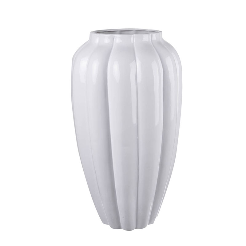 Ваза Carambola Vase white high Белый в Саратове | Loft Concept 