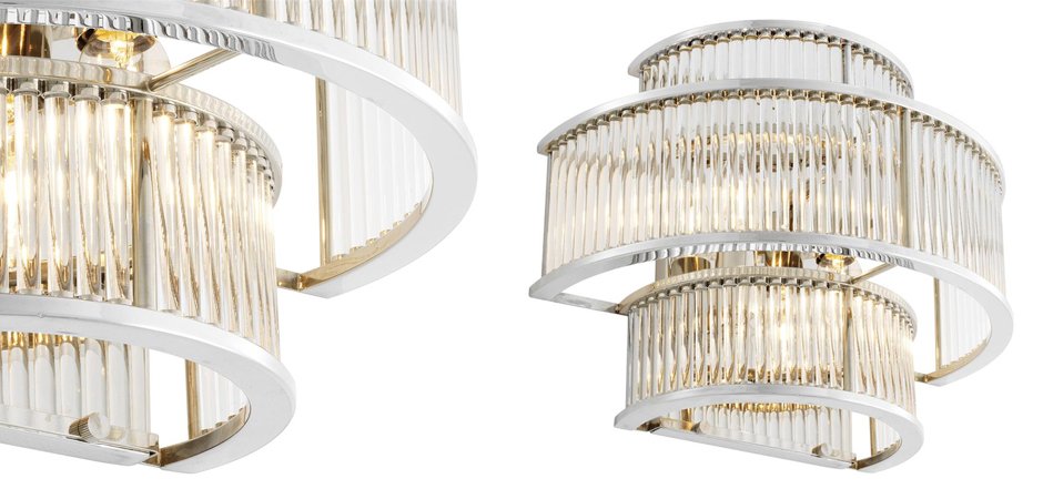 Бра Wall Lamp Mancini Nickel - фото №1