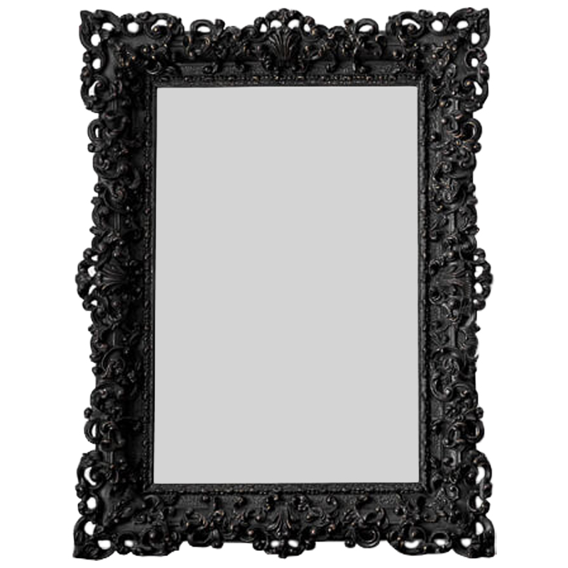 Зеркало Leeuw Mirror Black Винтажный черный в Саратове | Loft Concept 