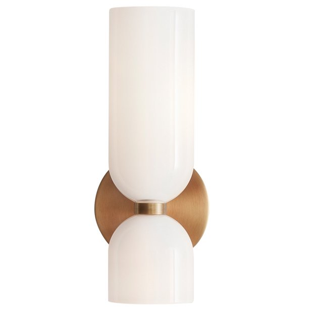 Бра Lightmaker Studio Edie Sconce White Медь Белый в Саратове | Loft Concept 