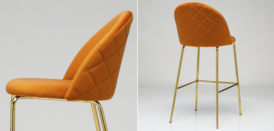 Барный стул Vendramin Bar Stool terracotta Барный стул Vendramin Bar Stool terracotta - Loft-Concept в Саратове