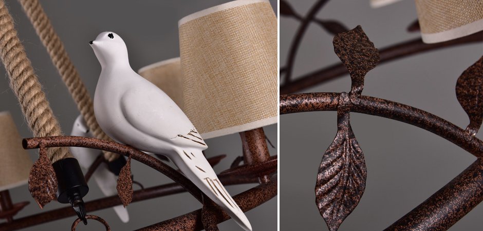 Люстра Norman Bird Forest 9 Люстра Norman Bird Forest 9 - Loft-Concept в Саратове