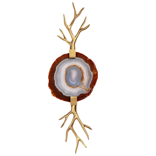 Бра Branch Agate Sconce emporium home Золотой в Саратове | Loft Concept 