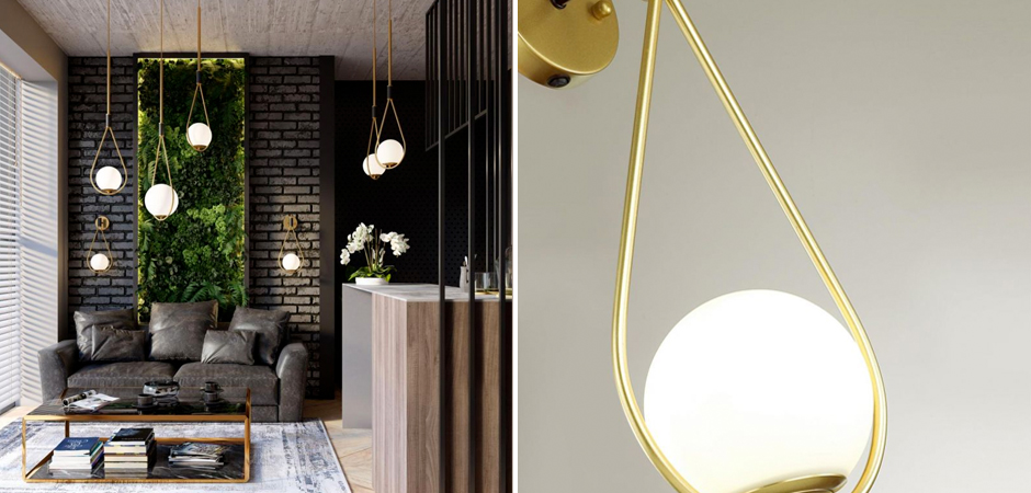 Бра B.LUX C Ball gold 22 Бра B.LUX C Ball gold 22 - Loft-Concept в Саратове