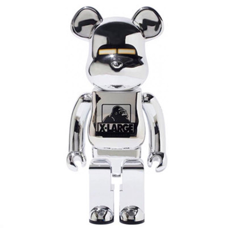 Статуэтка Bearbrick Chrome X-Large Темный хром в Саратове | Loft Concept 