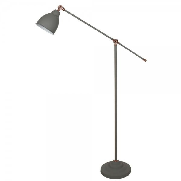 Торшер Holder Floor Lamp Grey Серый в Саратове | Loft Concept 