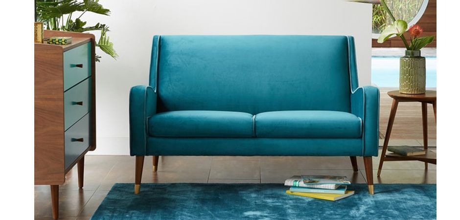 Диван Classic Furniture синий Диван Classic Furniture синий - Loft-Concept в Саратове